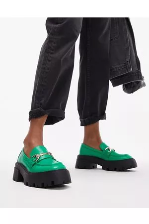 Topshop Mujer Mocasines - Lex chunky loafer with metal detail in