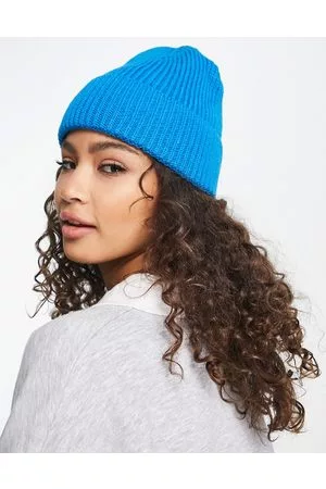 My Accessories London chunky ribbed beanie in bright