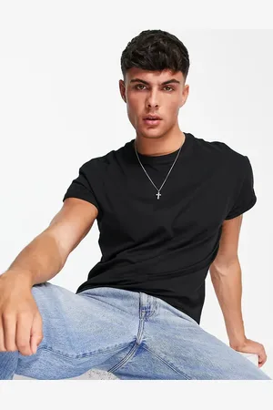 New Look Roll sleeve t-shirt in