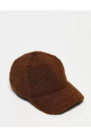 Pieces Mujer Gorras - Borg cap in chocolate