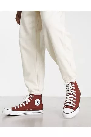 Converse Chuck Taylor All Star hi trainers in brown