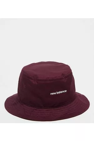 New Balance Legends bucket hat in burgundy
