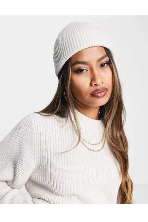 Weekday Stan fisherman beanie in off