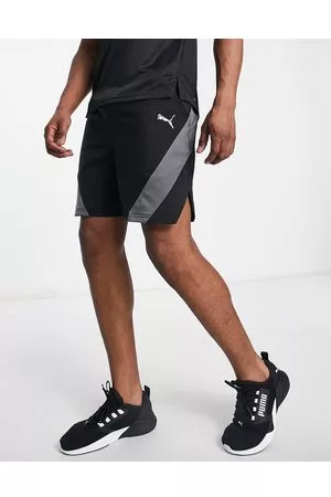 PUMA Training Fit woven 7in shorts in and grey