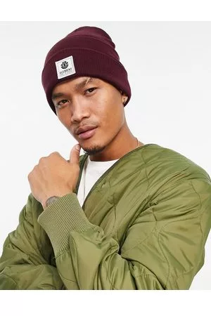 Element Dusk beanie in burgundy