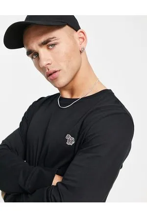 Paul Smith Regular fit logo long sleeve top in