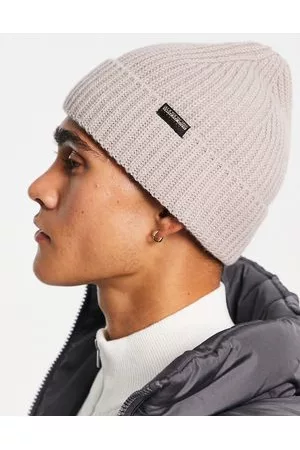 Napapijri Hombre Gorros - Foli 3 beanie in beige