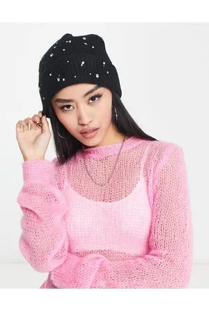 Boardmans Embellished beanie hat in