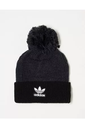 adidas Pom beanie in black