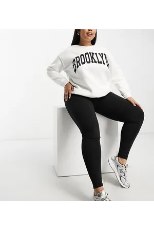 ASOS ASOS DESIGN Curve premium supersoft leggings in cotton modal