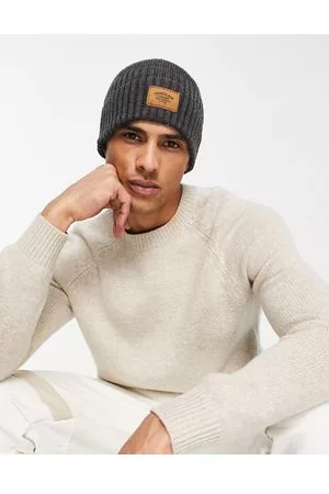 Timberland Ribbed beanie in dark