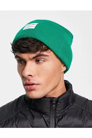 JACK & JONES Oversized beanie with badge logo in