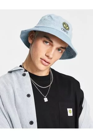 Obey Sunny cord bucket hat in light