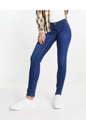 Noisy May Allie low rise skinny jeans in medium