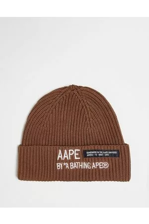 AAPE BY A BATHING APE Aape by A Bathing Ape worker beanie in with logo embroidery