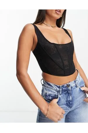 ASOS Lotus lace corset in