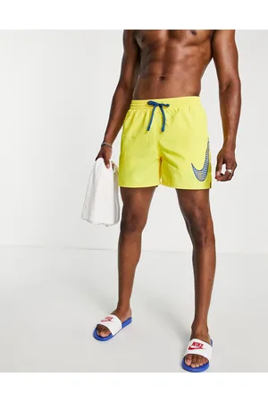Nike Nike wimming Icon 5 inch infill shorts in bright