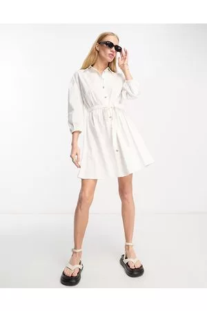 River Island Belted shirt dress in