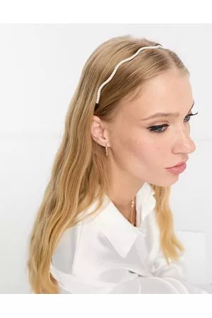 ASOS Headband in pearl wiggle design