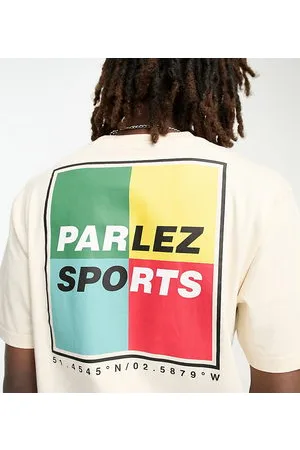 Parlez Riviera T-shirt in beige - Exclusive to ASOS