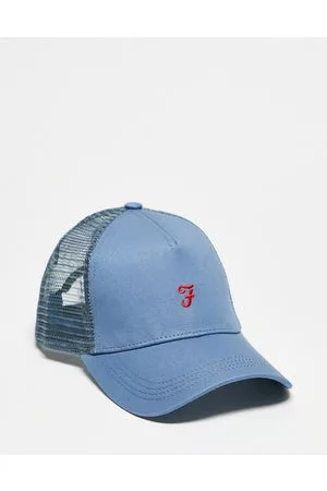 Farah Logo cap in blue