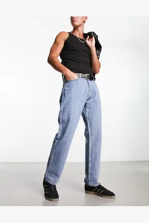 Weekday Space relaxed straight jeans in novel