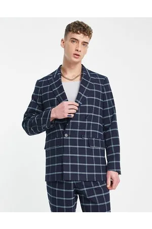 Viggo Fabien check suit jacket in
