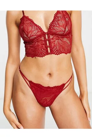 Lindex Jasmin lace strappy thong in