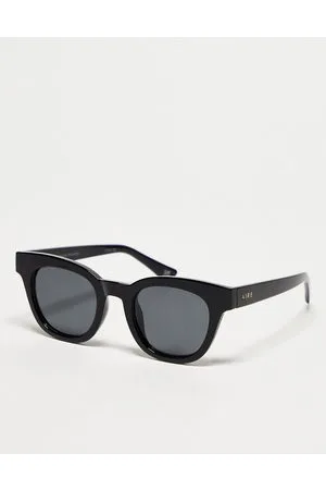 Gafas de sol azules y blancas rectangulares con estampado animal para  festivales Aire octans