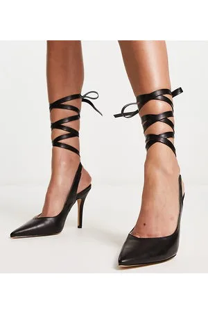 Raid Ishana heeled shoes with ankle tie in
