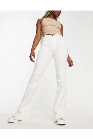 Pull&Bear Mujer Acampanados - High waisted flared jeans in