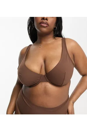 ASOS ASOS DESIGN Curve Marina smoothing underwire bra in