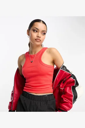 Noisy May Racer neck top in