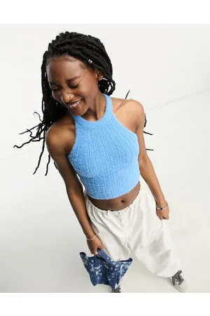 Noisy May Fluffy knit top in