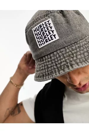 Hurley Wave logo bucket hat in