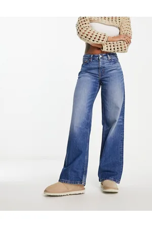 Weekday Ample low rise baggy jeans in novel