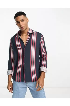 Camisas de color rojo para hombre 