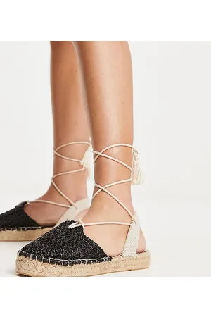 South Beach Woven espadrille in