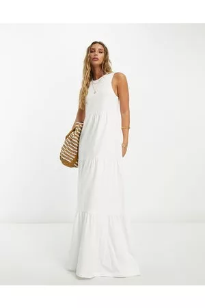 ASOS Mujer Casuales - Sleeveless tiered maxi dress in