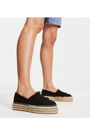South Beach Frayed espadrille in