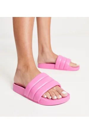 Truffle Collection Wide Fit pool slide in bright