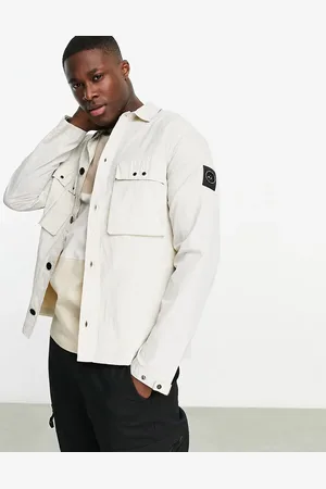 Marshall Artist Compata overshirt in off