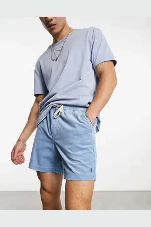 Ralph Lauren Prepster flat front cord chino shorts classic oversized fit in light