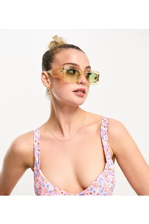 The Frolic Beryl ditsy floral balcony bikini top in