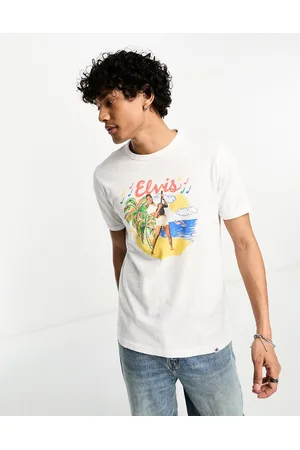 Pretty Green X Elvis graphics T-shirt in