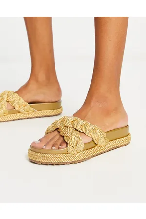 ASOS Jasmine plaited espadrille footbed in