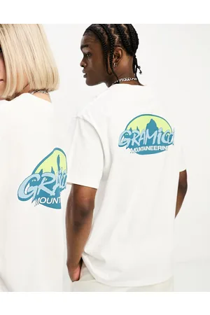 Gramicci Unisex summit backprint t-shirt in