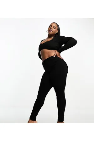 Pieces® Pieces Curve mid waist skinny jeans in