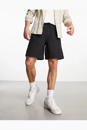 New Look Pull-on linen shorts in