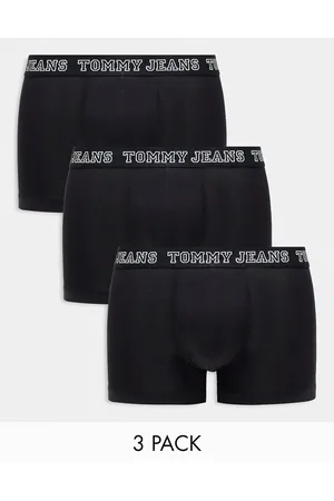 Tommy Jeans 3 pack varsity trunks in gray/ pink/ black